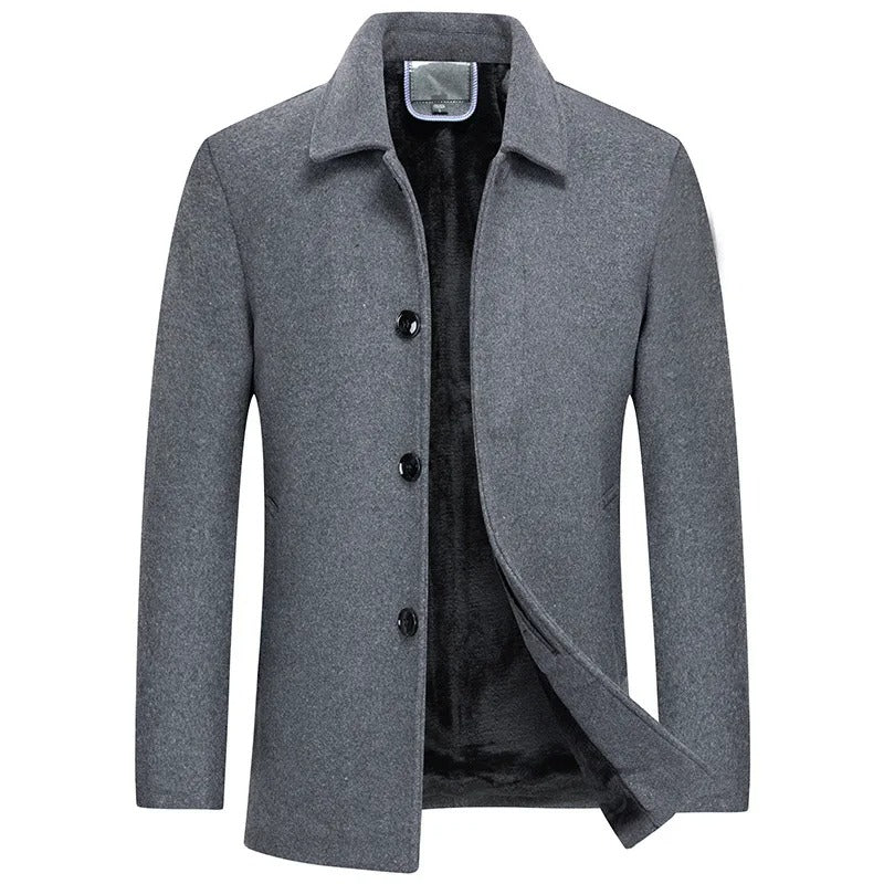 Giacca casual con fodera in pile
