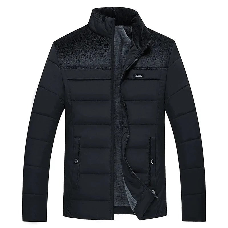 Elegante giacca a vento imbottita