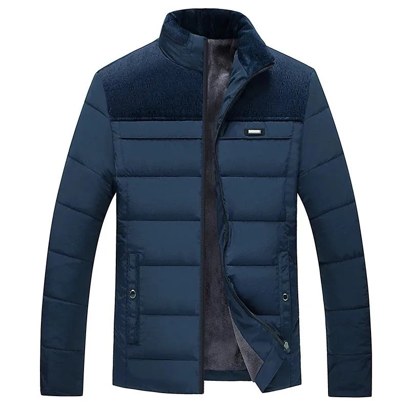 Elegante giacca a vento imbottita