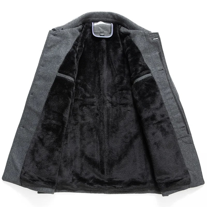 Giacca casual con fodera in pile