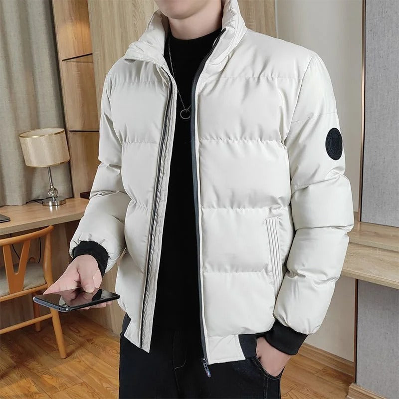Elegante giacca antivento da uomo