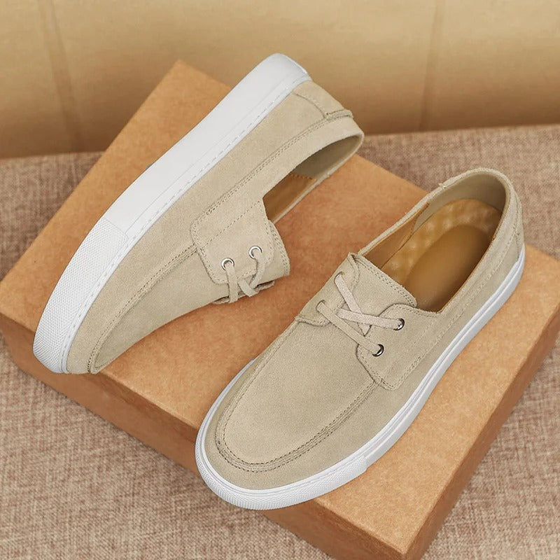 Scarpe eleganti in pelle scamosciata