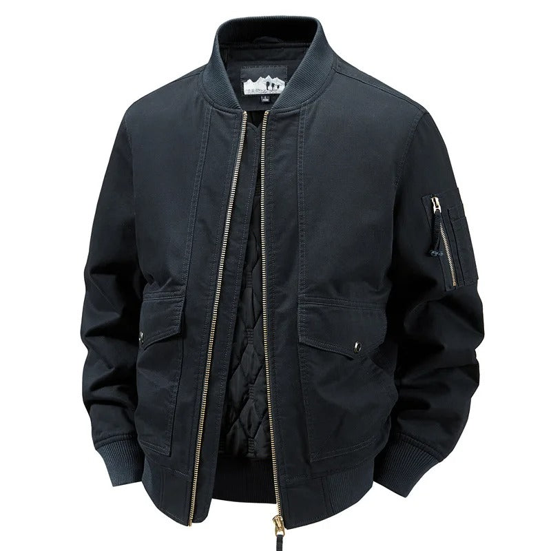 Bomber elegante in cotone