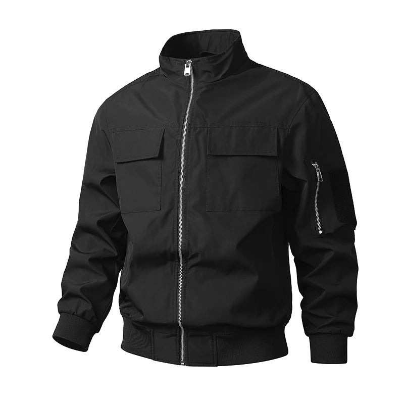 Giacca bomber a vento elegante