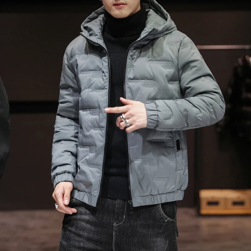 Elegante giacca puffer da uomo