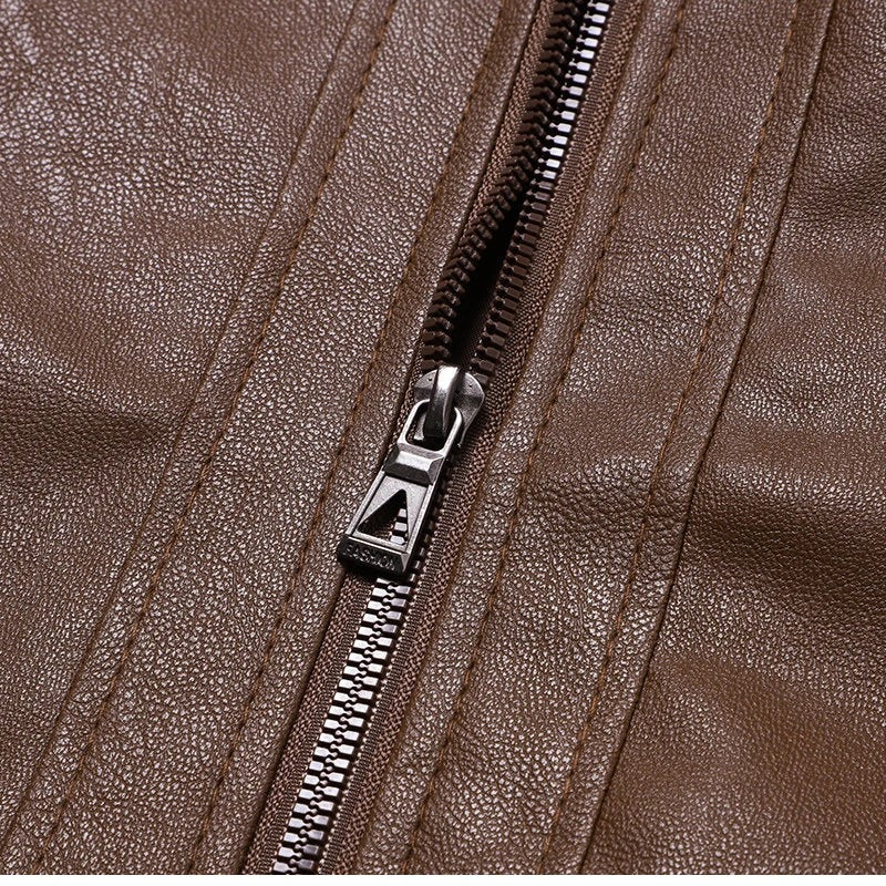 Giacca da motociclista in pelle vintage