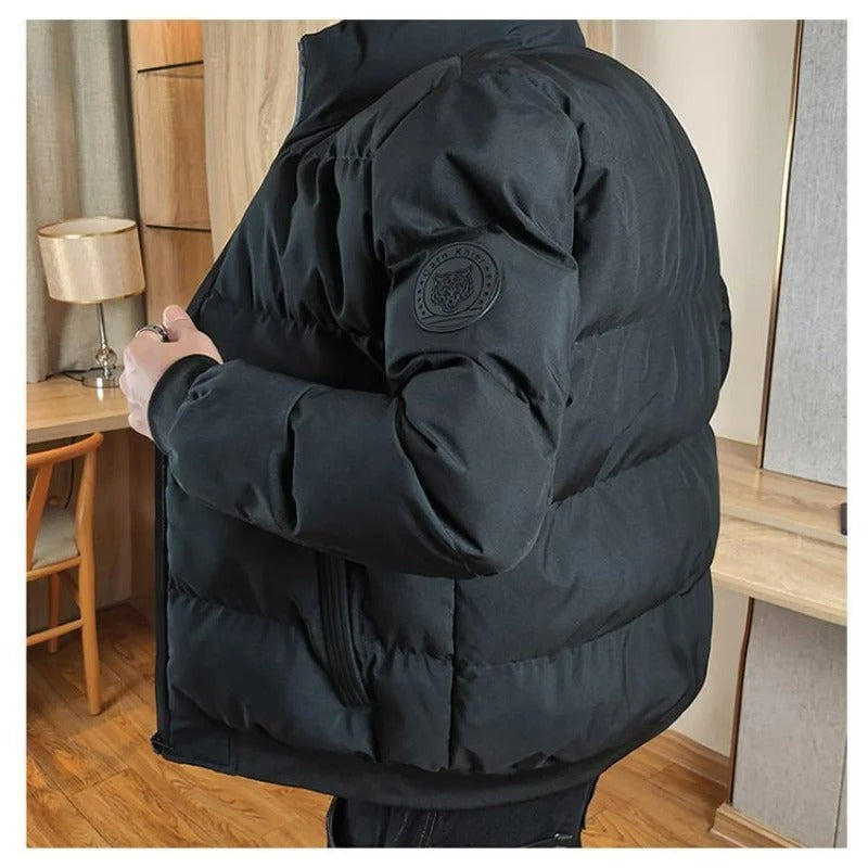 Elegante giacca antivento da uomo