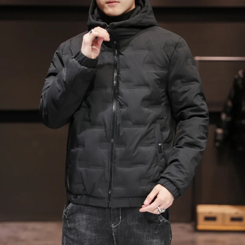 Elegante giacca puffer da uomo