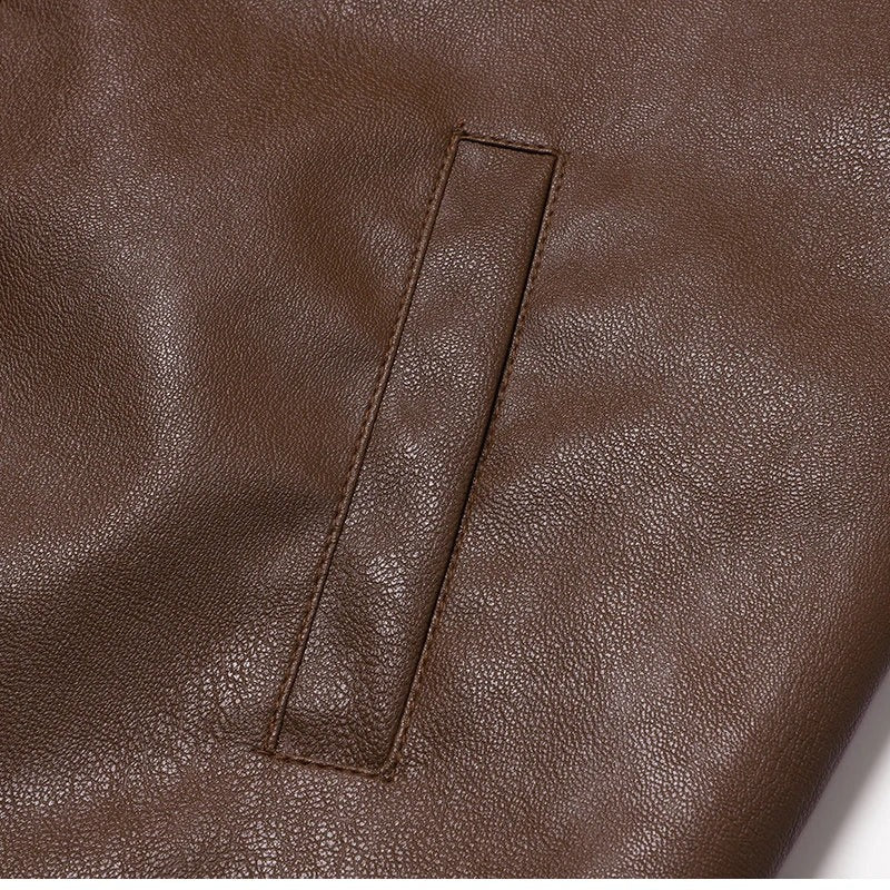 Giacca da motociclista in pelle vintage