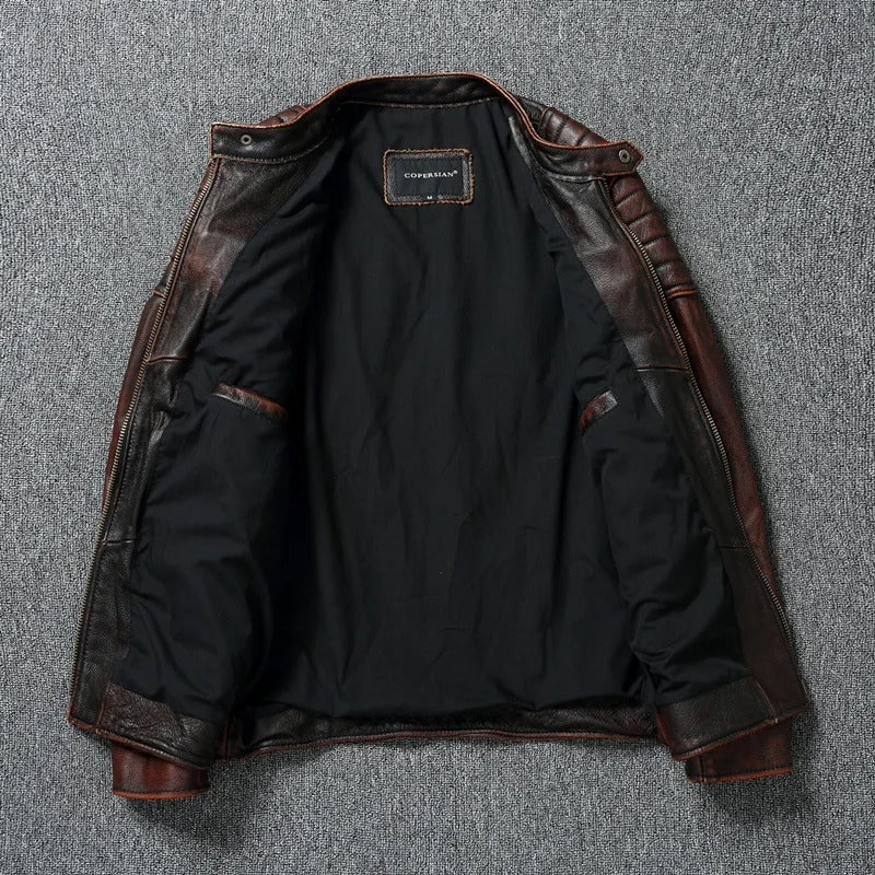 Giacca di pelle vintage