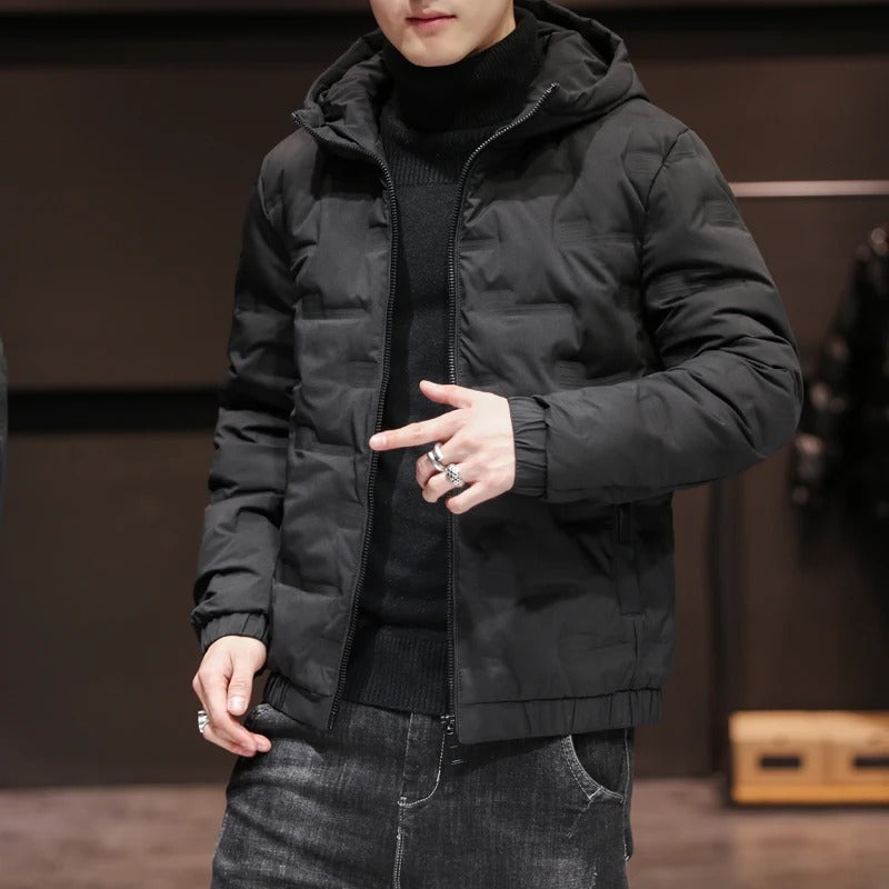 Elegante giacca puffer da uomo