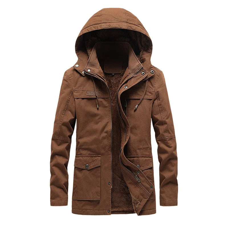 Giacca invernale in cotone casual