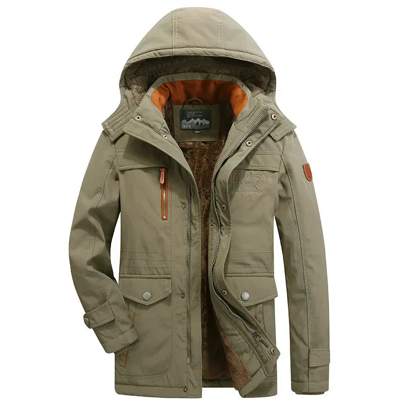 Elegante giacca invernale imbottita