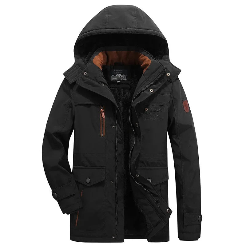 Elegante giacca invernale imbottita