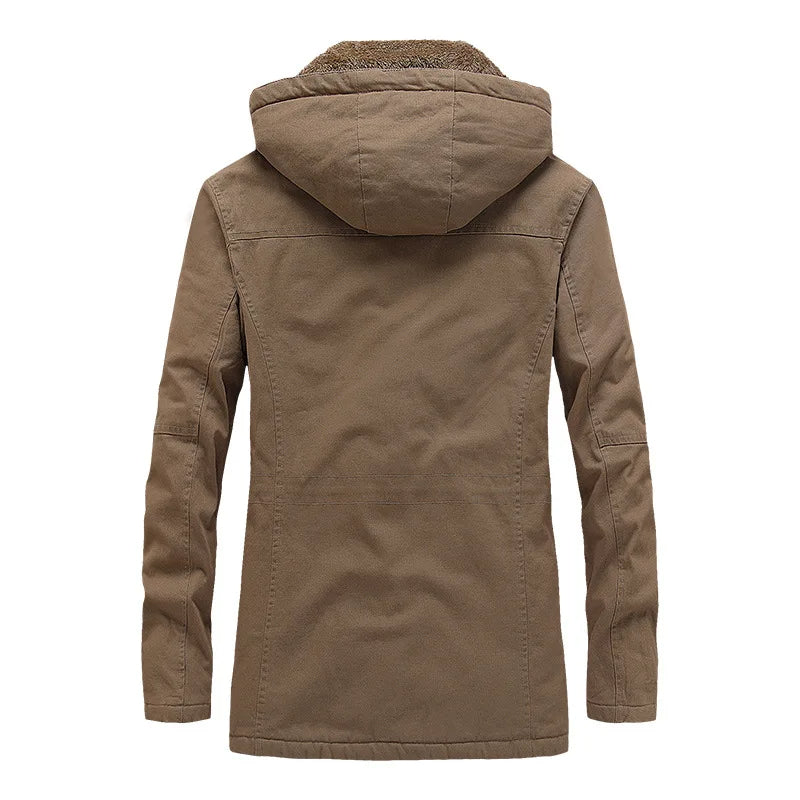 Elegante giacca invernale antivento