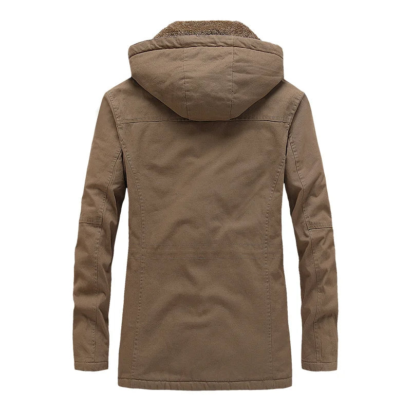 Giacca invernale in cotone casual