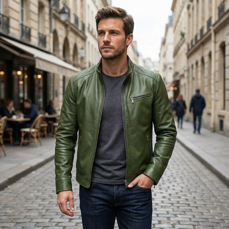 Giacca di pelle vintage