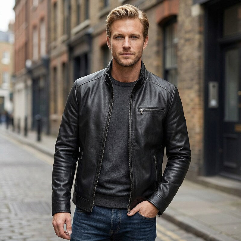 Giacca di pelle vintage