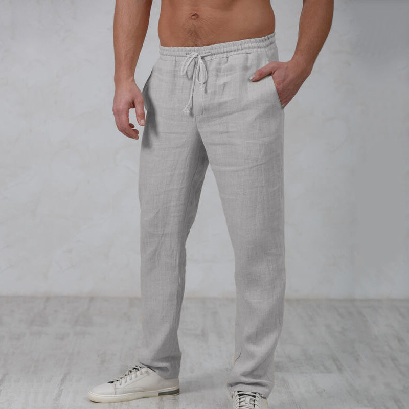 Pantaloni di lino eleganti