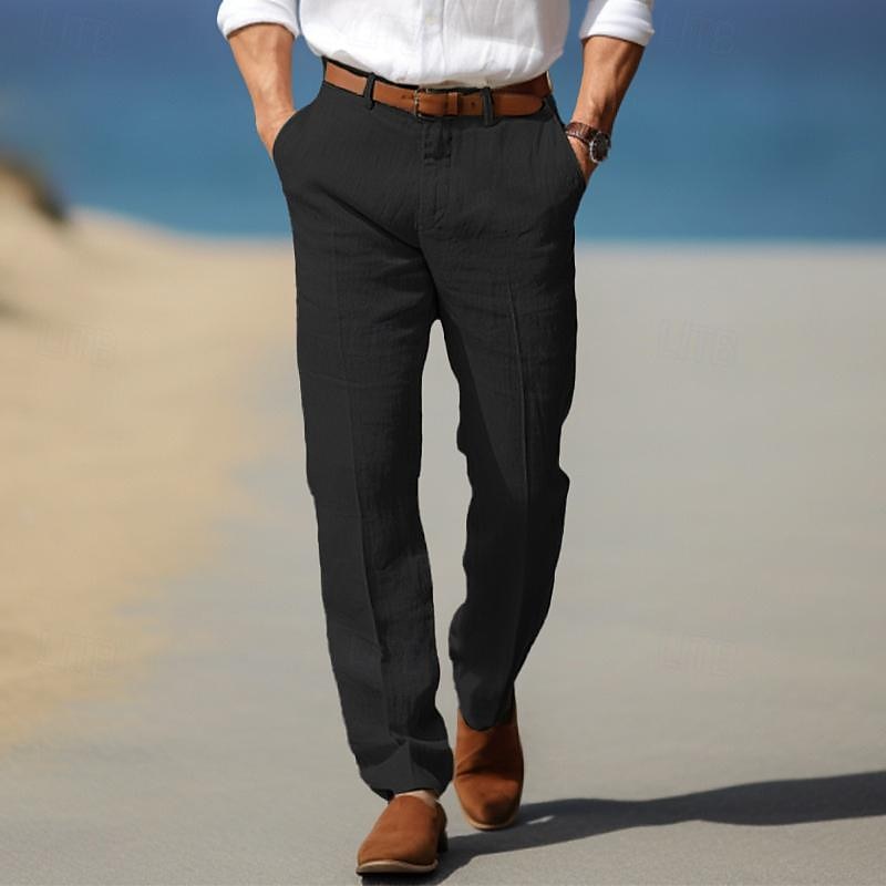 Pantaloni di lino eleganti