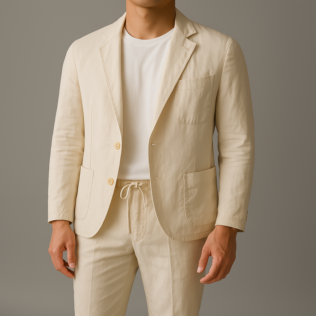 Set di lino casual