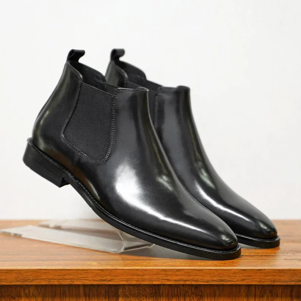 Stivali Chelsea in pelle Percival