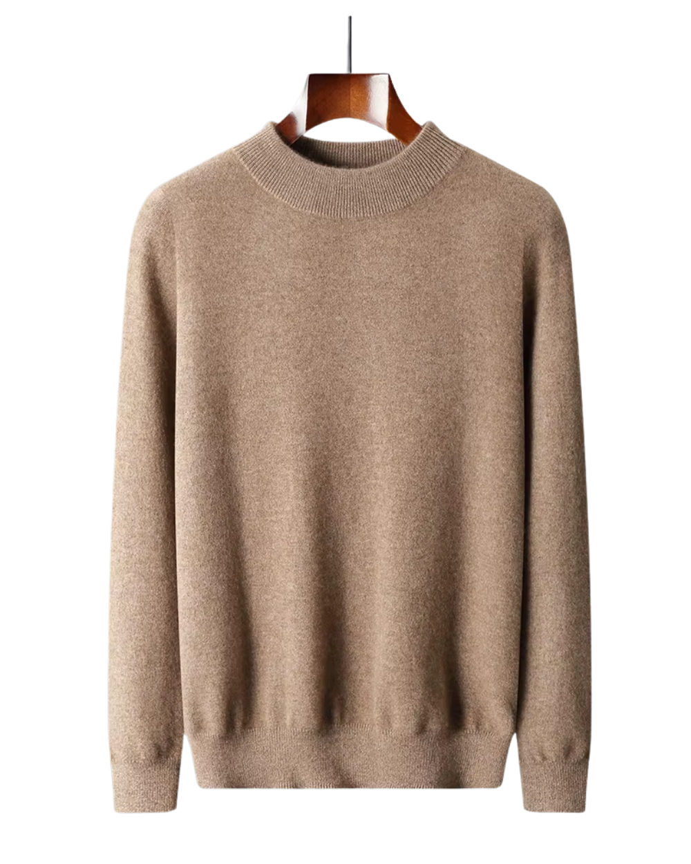 Maglione in cashmere con collo alto