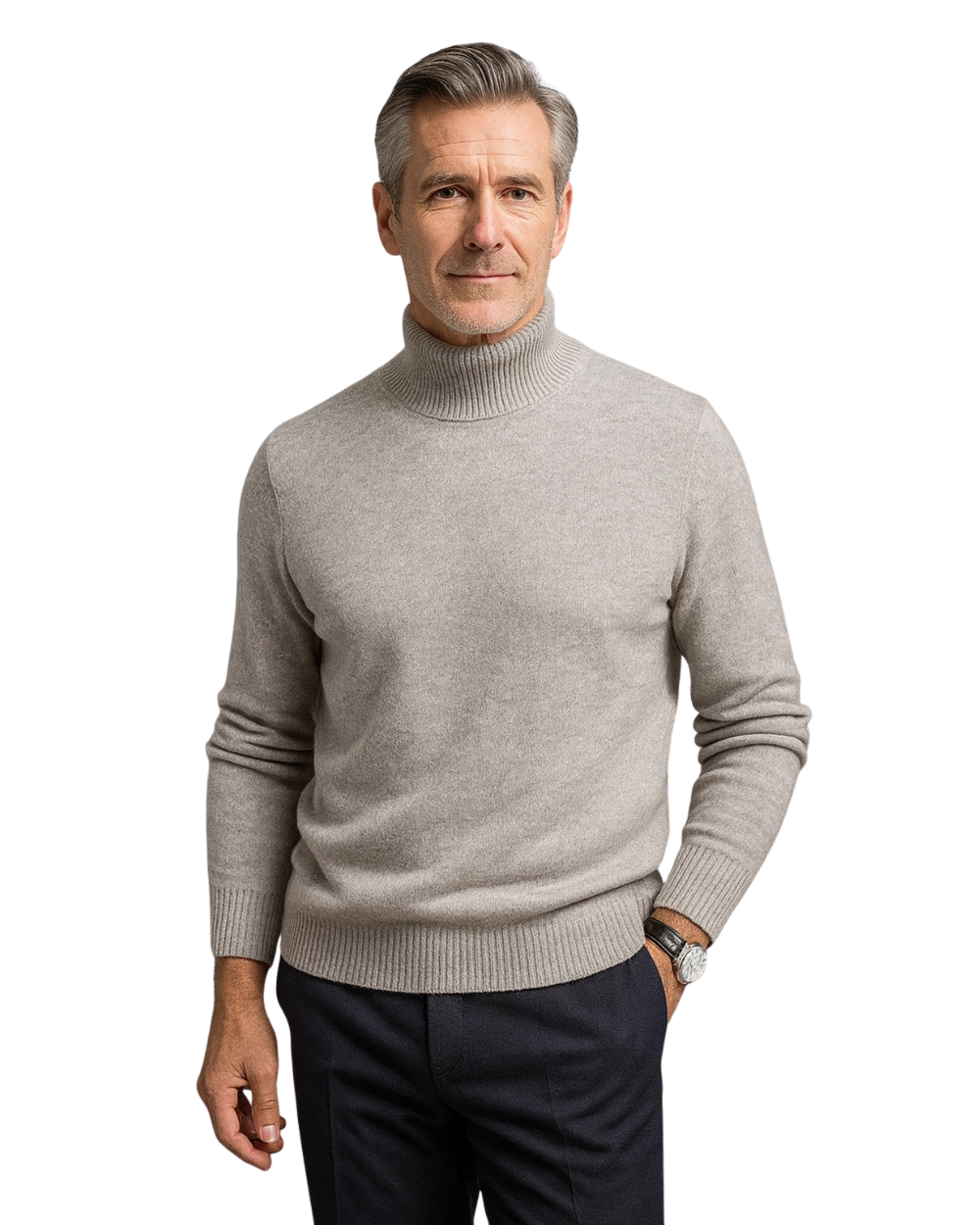 Maglione in cashmere doppio spessore