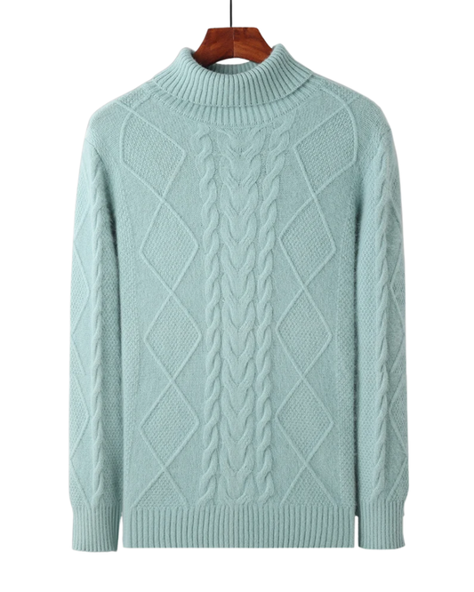 Maglione in cashmere dal motivo elegante