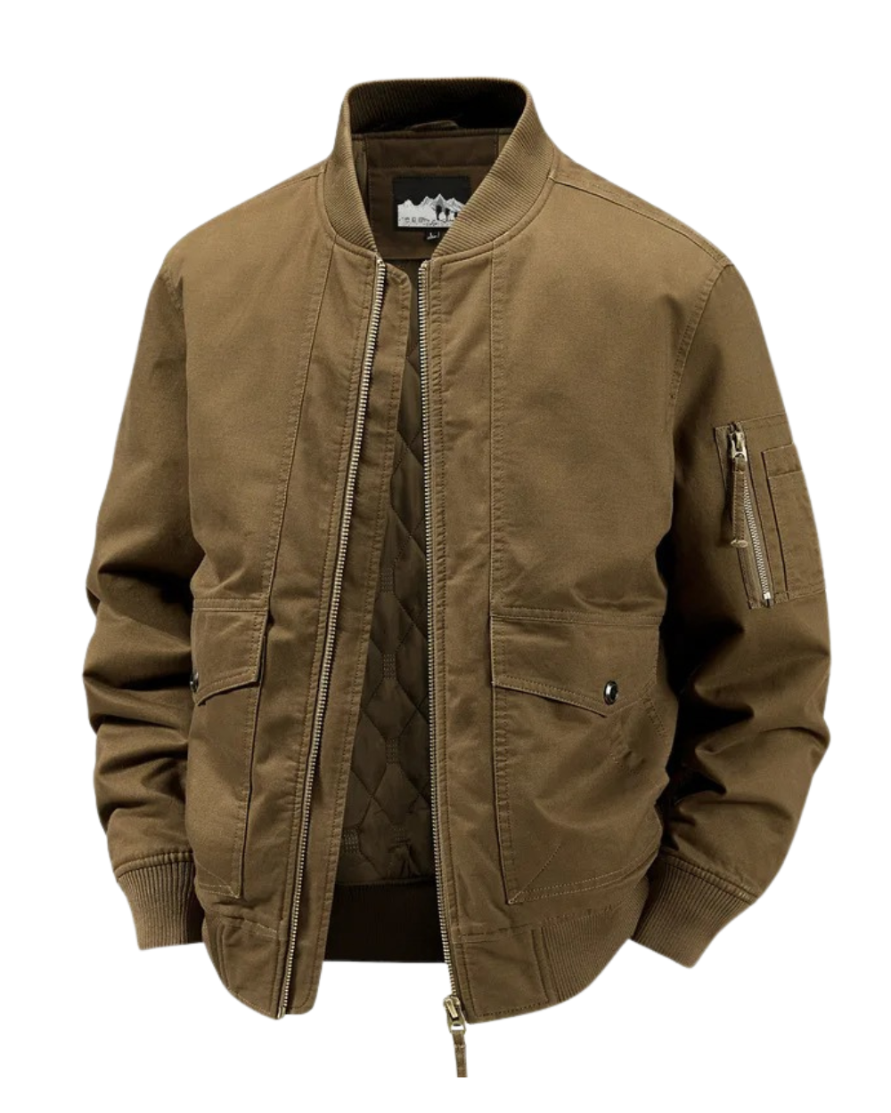 Bomber elegante in cotone