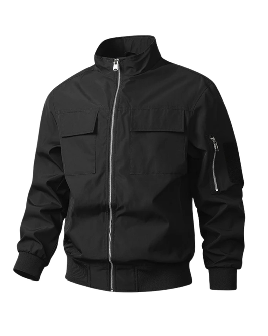 Giacca bomber a vento elegante