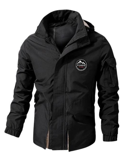 Elegante giacca militare invernale