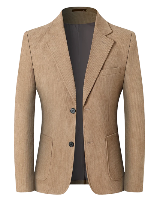 Blazer elegante in velluto a coste