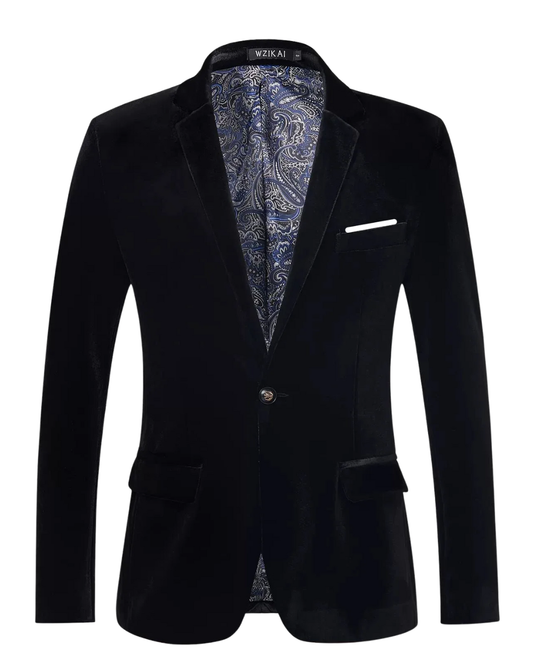 Blazer elegante in velluto