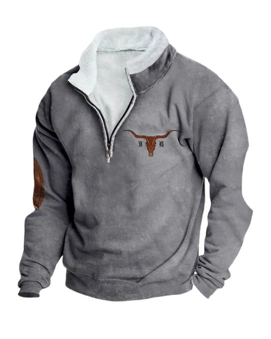 Maglione con zip vintage