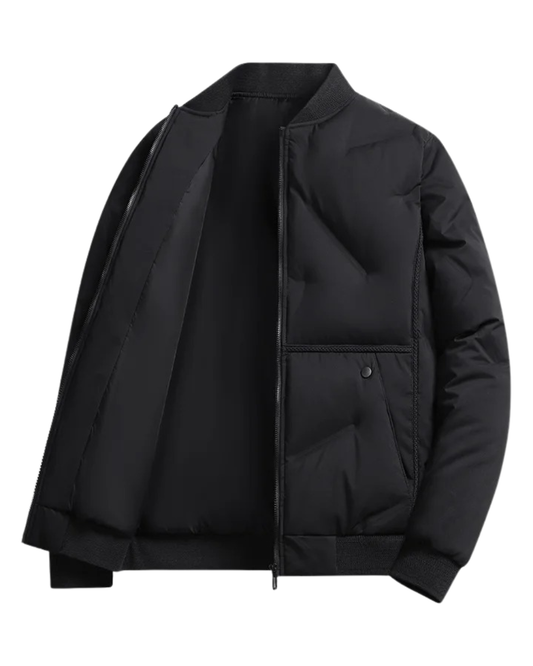 Elegante giacca da baseball in cotone