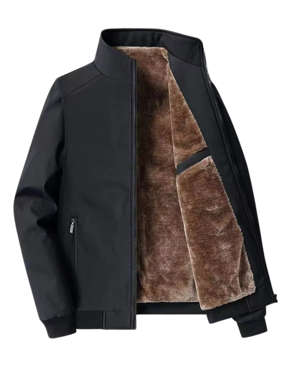 Giacca foderata in pile