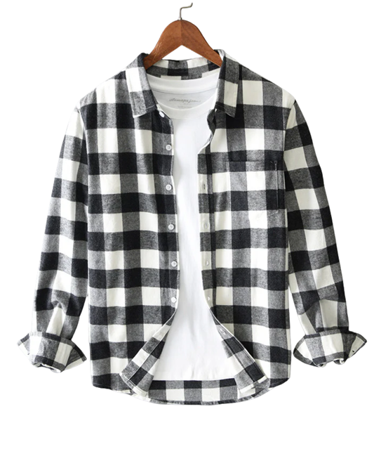 Camicia a quadri elegante