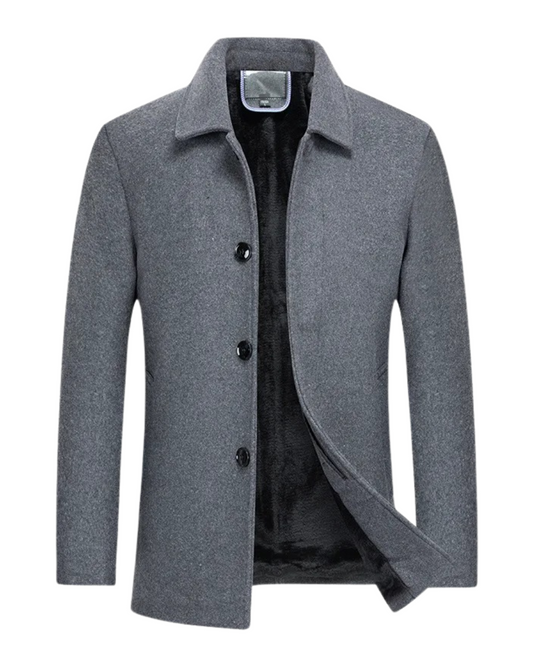 Giacca casual con fodera in pile