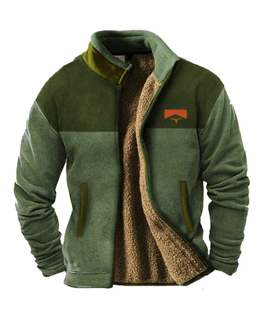 Giacca con zip vintage