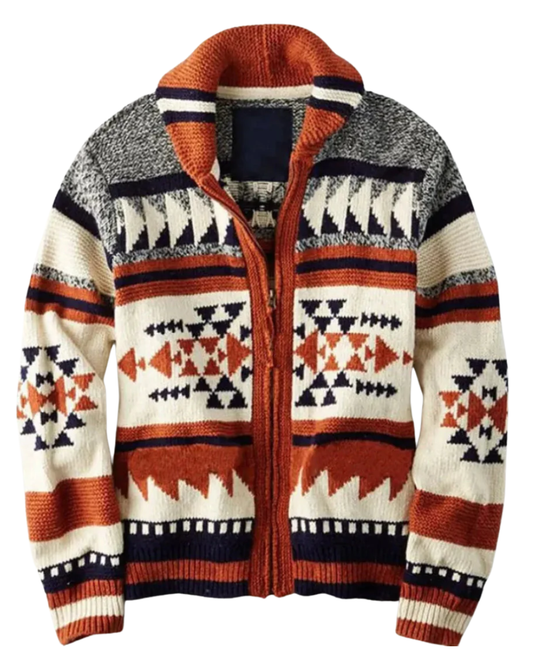 Cardigan elegante in jacquard