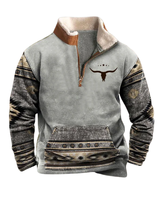 Maglione con zip vintage