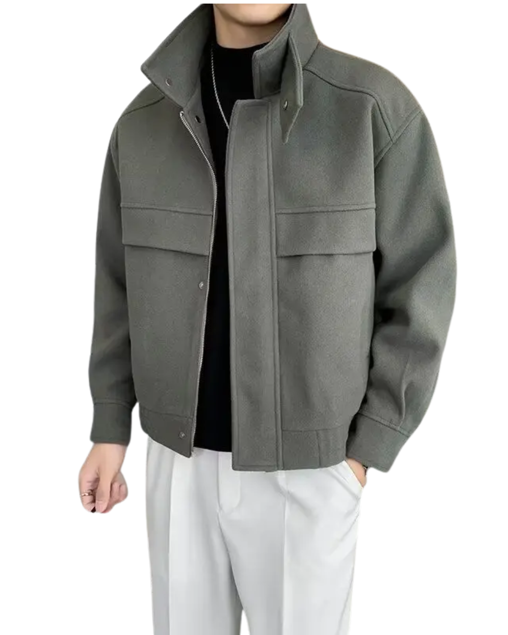 Giacca di lana elegante