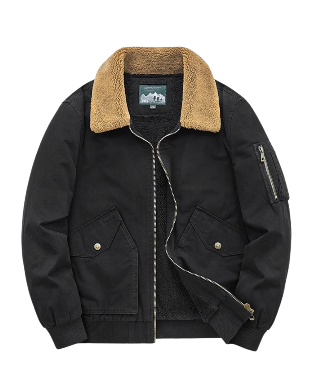 Elegante giacca imbottita in cotone