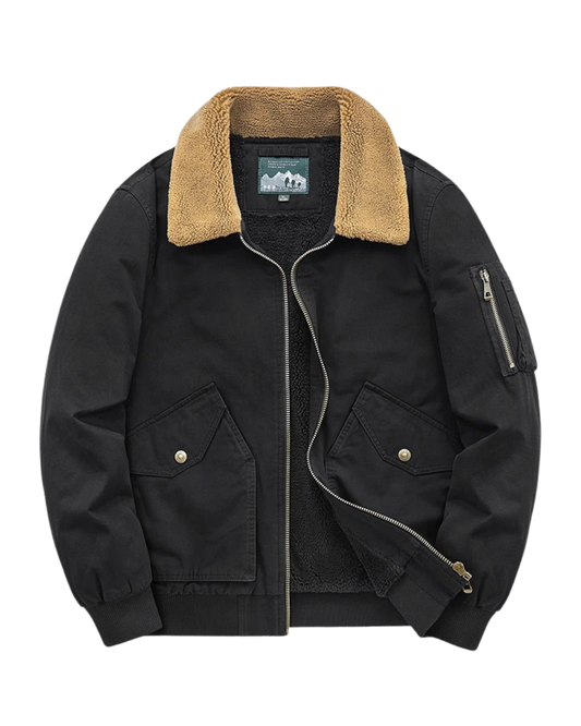 Elegante giacca imbottita in cotone