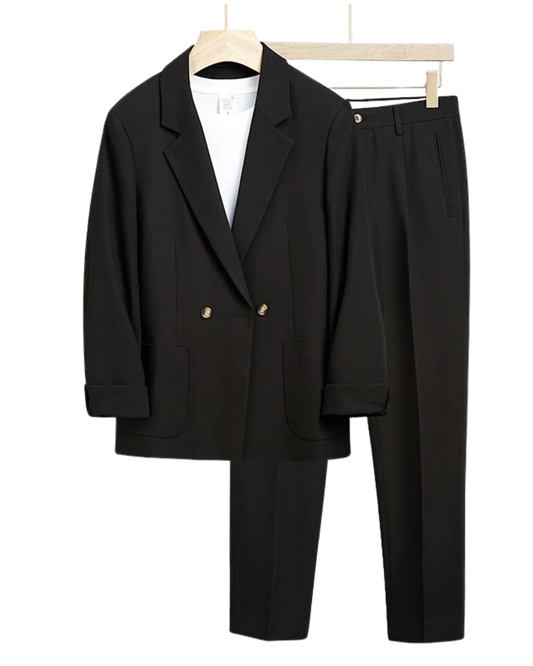 Elegante set da uomo loose fit