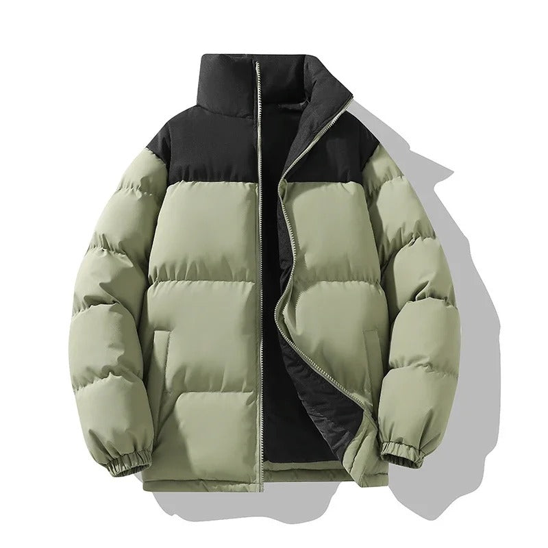 Elegante giacca a vento calda