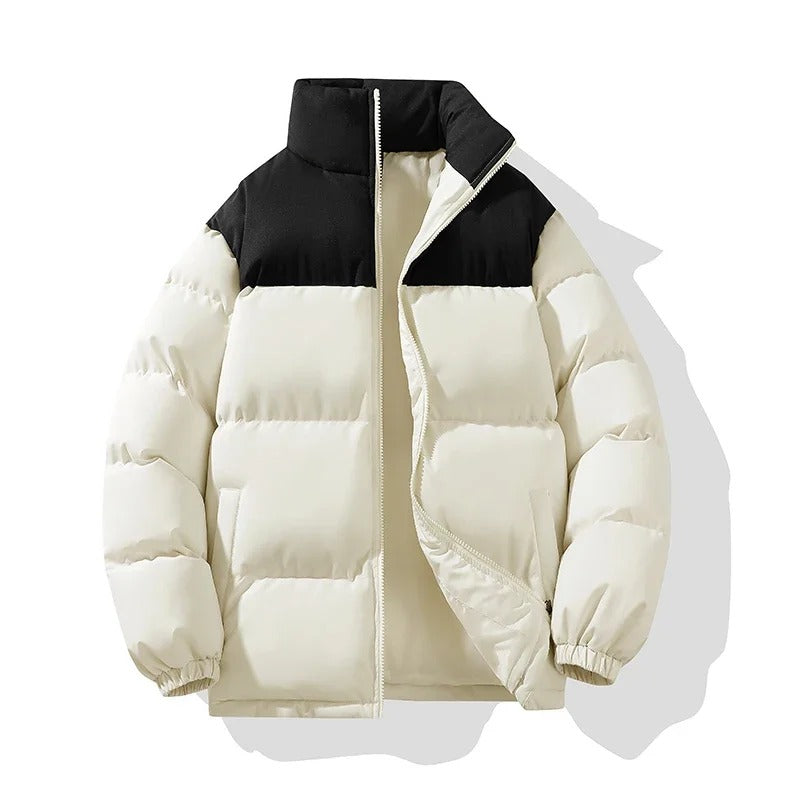 Elegante giacca a vento calda