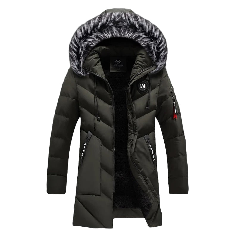 Elegante giacca Parka antivento