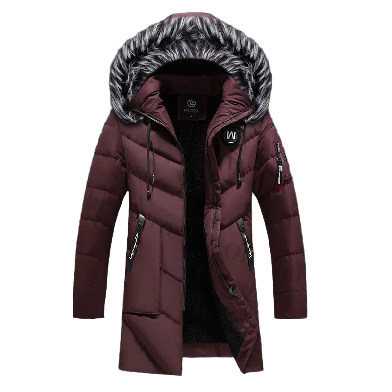 Elegante giacca Parka antivento
